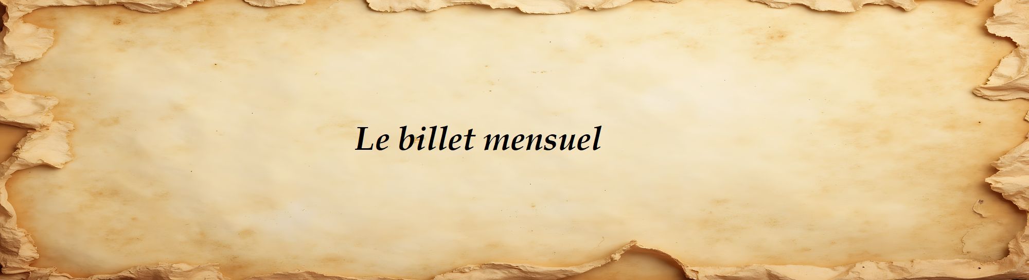 le billet