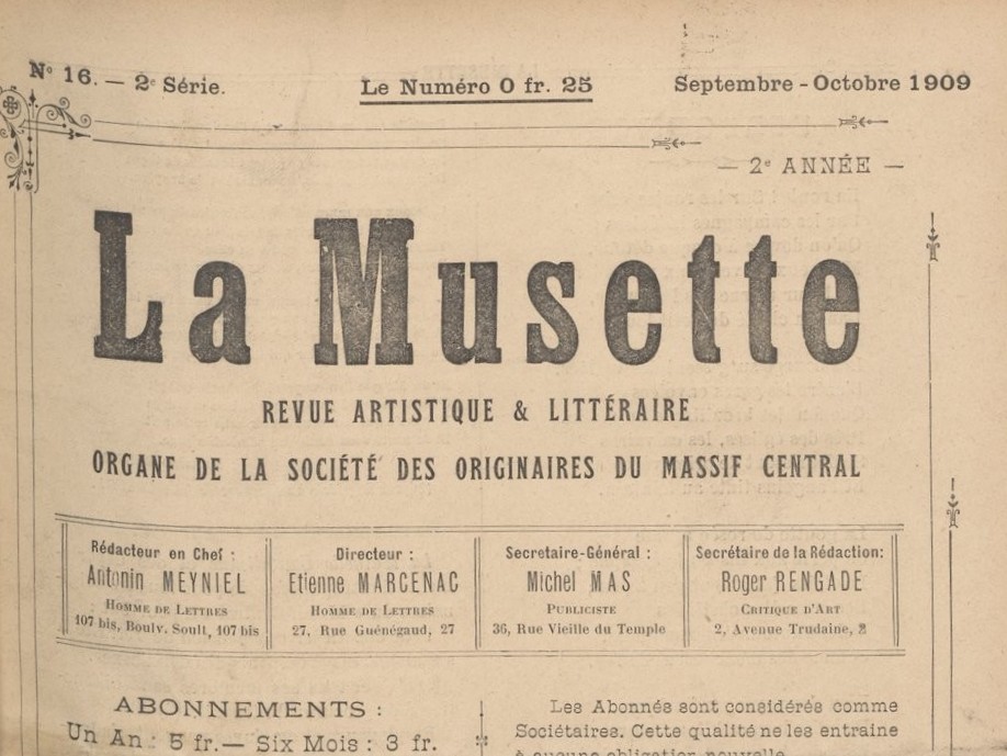 Marcenac La Musette