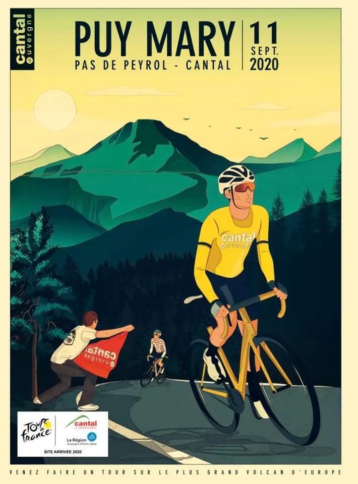 TourdeFrance puy mary 2020