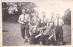 André Martres et ses camarades au camp 40 (ars 1941)