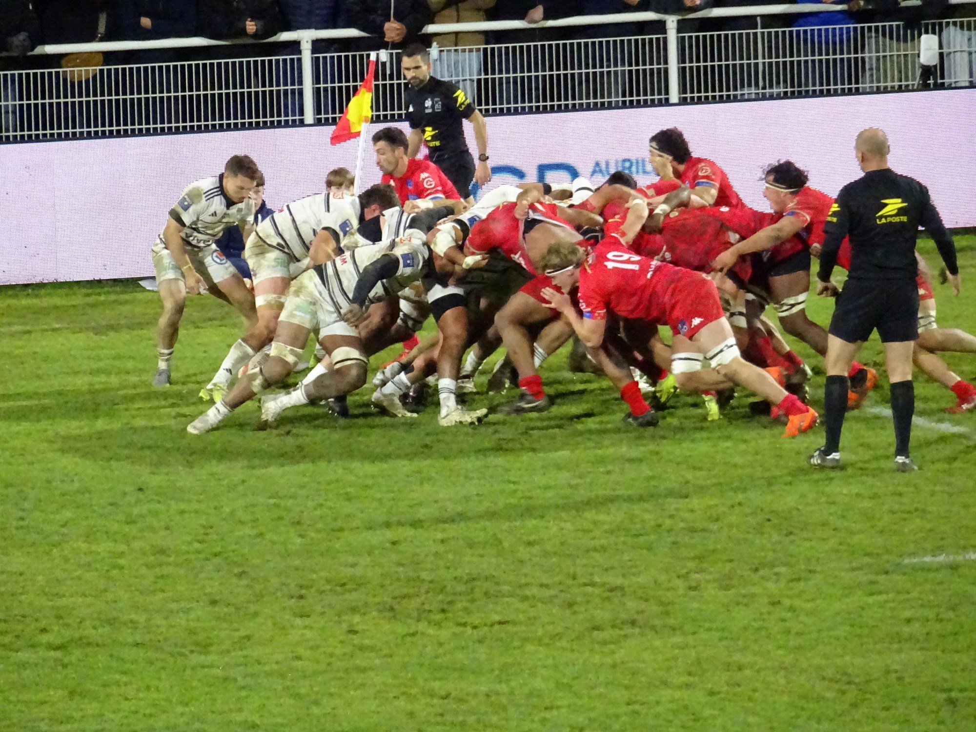 Mélée briviste enfoncée