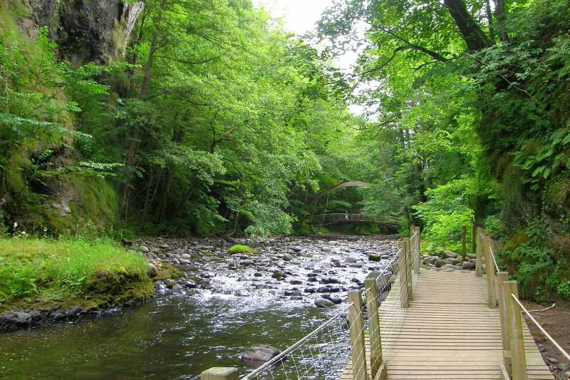 Gorges Jordanne Passerelle