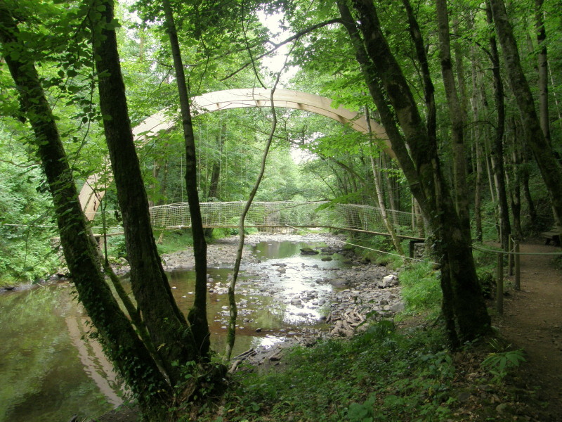 Gorges Jordanne pont