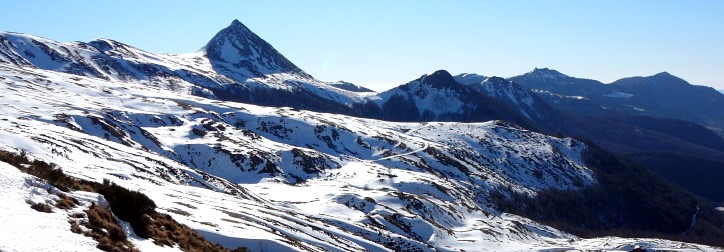 Cirque mandailles griou hiver panoramique