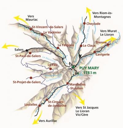 Puy Mary carte