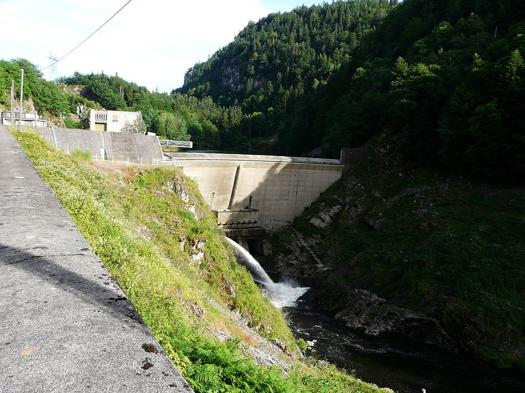 Rhue barrage Vaussaire