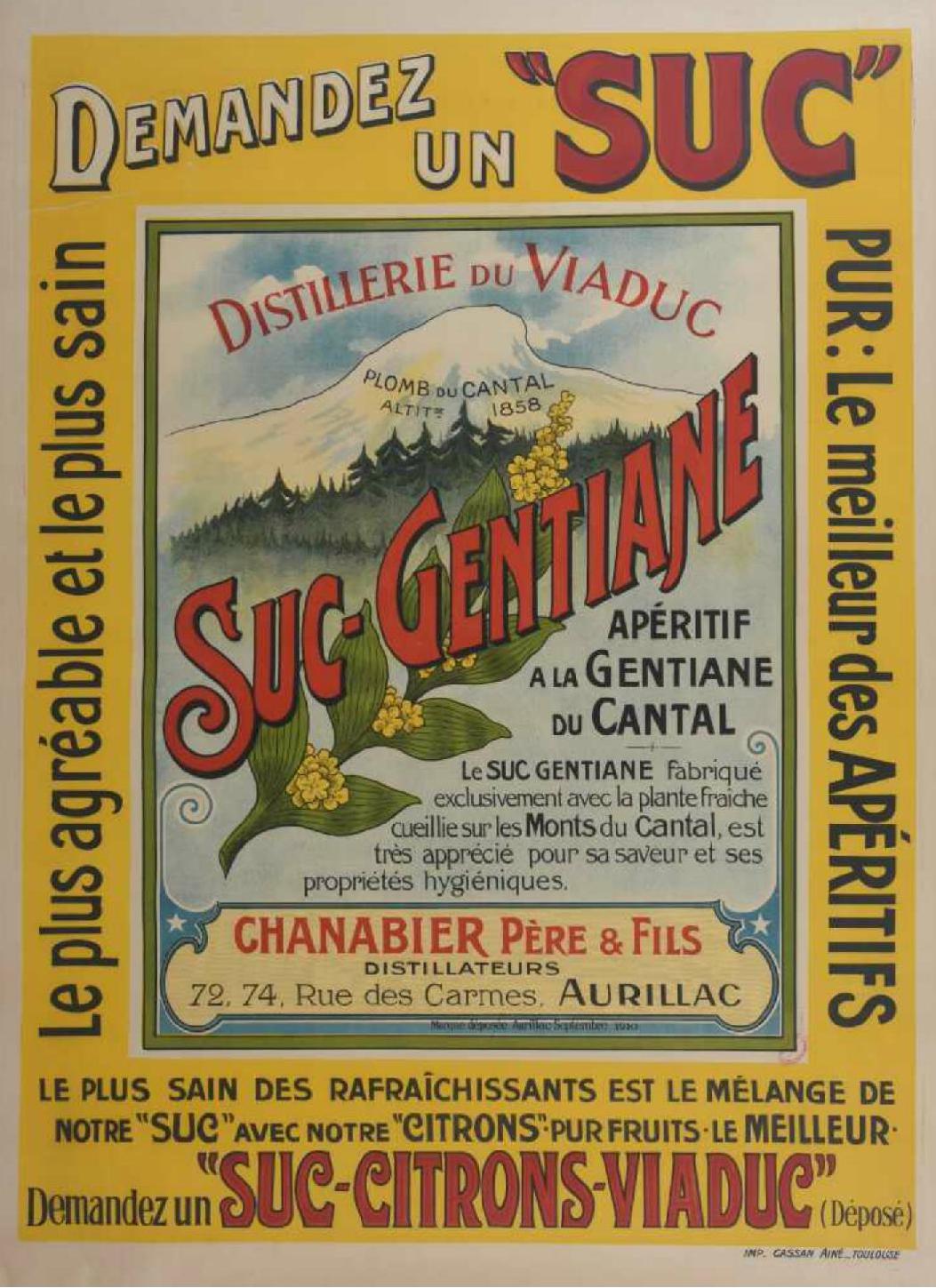 Chabanier gentiane