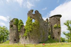 Les ruines du château de Miremont (Chalvignac)