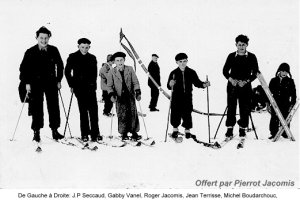 Photos ski Albepierre années 1950