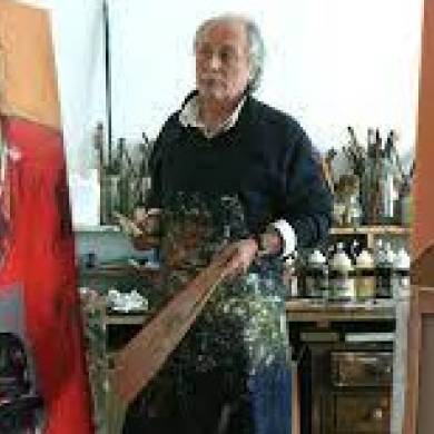 Michel Four, peintre cantalien mondialement connu